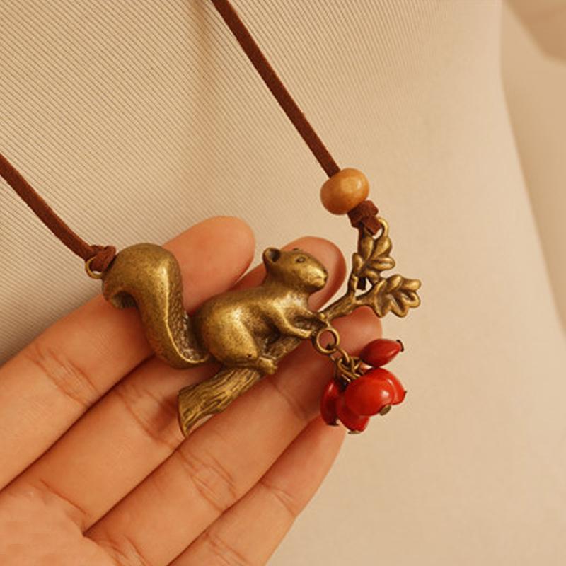 Vintage Indie Folk Sweater Chain
