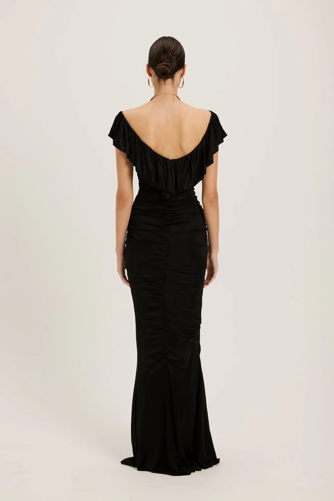 Sexy Raglan Sleeve Slim-Fit Fishtail Skirt