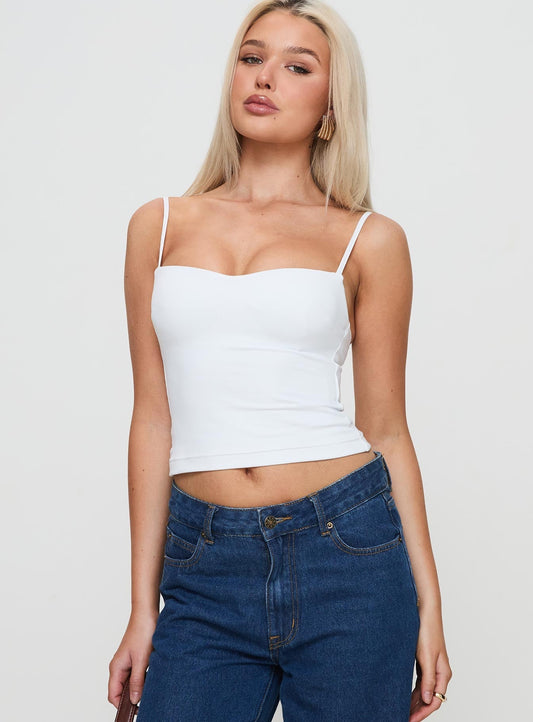 Evanda Top White