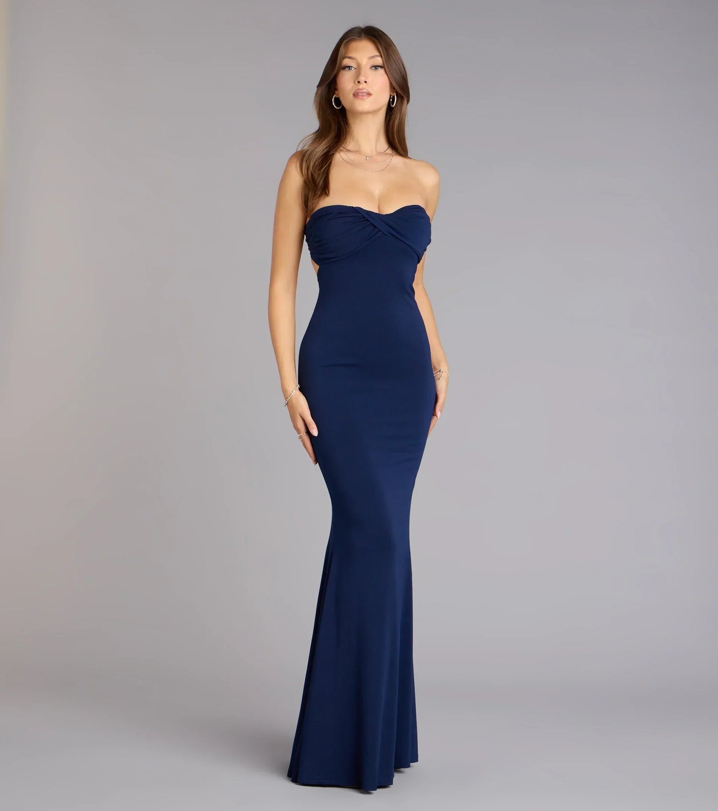 Jessica Strapless Mermaid Formal Dress