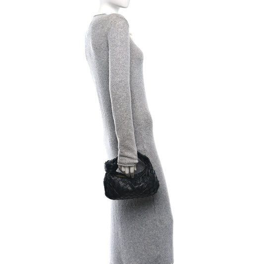 Nappa Intrecciato Mini Jodie Black