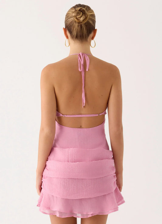 Do The Dance Mini Dress - Pink
