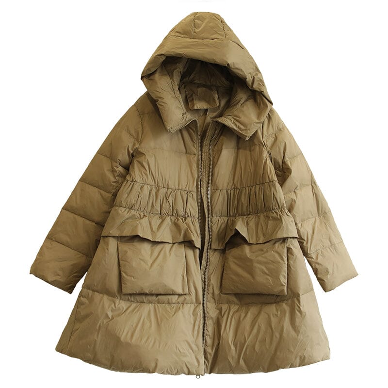 Winter Casual Extra Thick Hoodie Warm Down Coat
