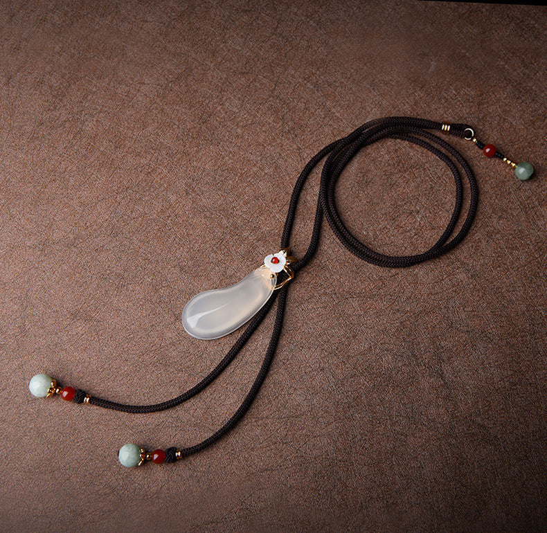Retro Art Necklace