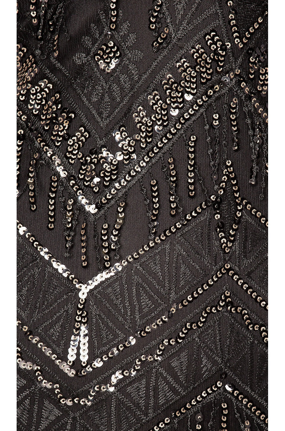 Nia Sequin Fringe Dress