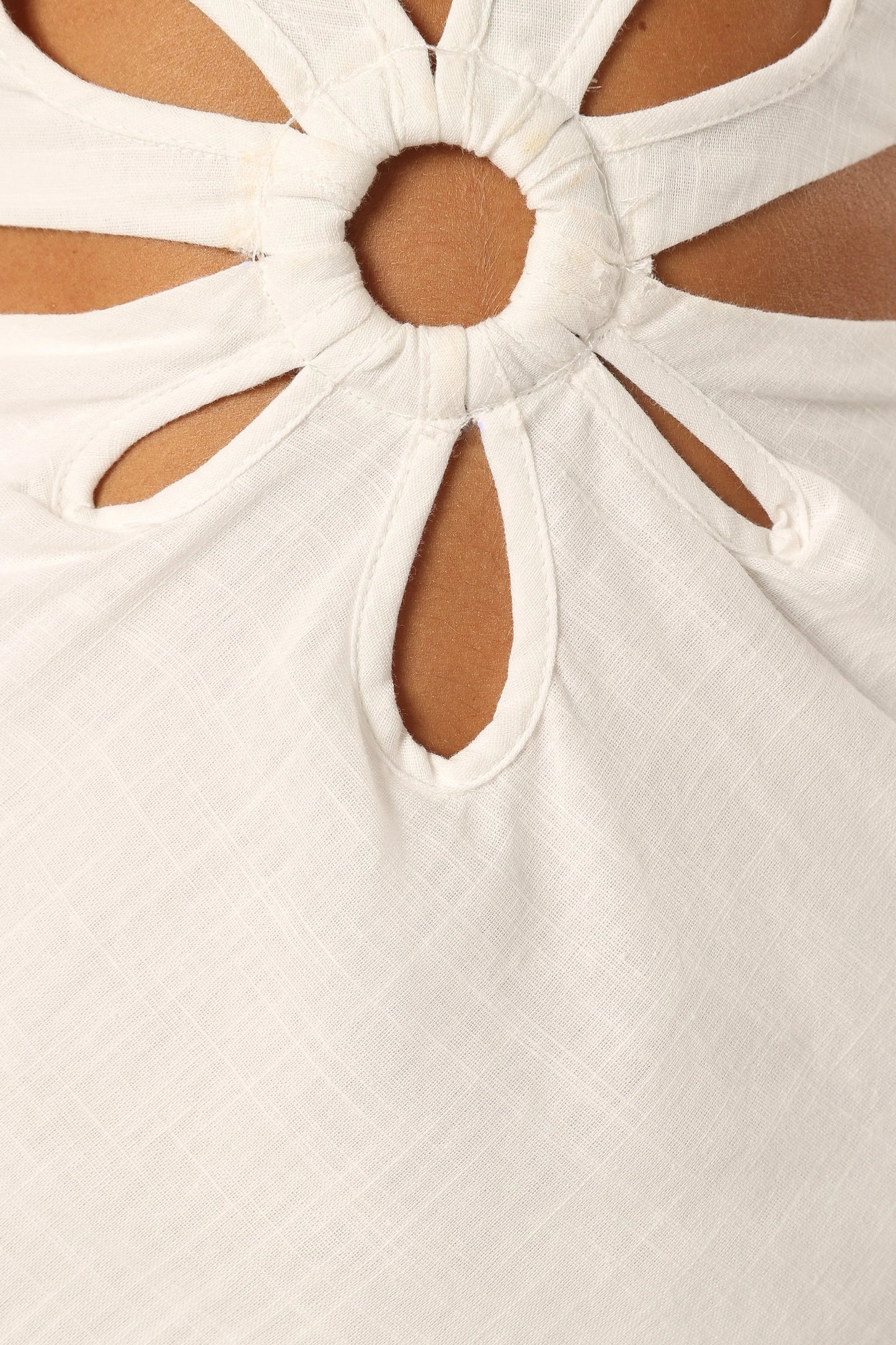 Sola Midi Dress - White