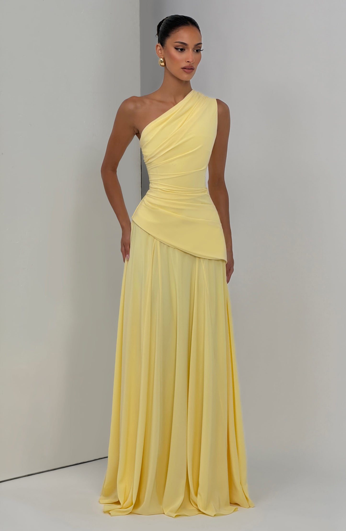 Bianca Maxi Dress - Lemon