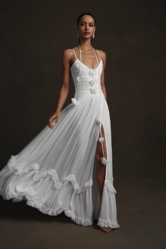 The Persephone Dress in White