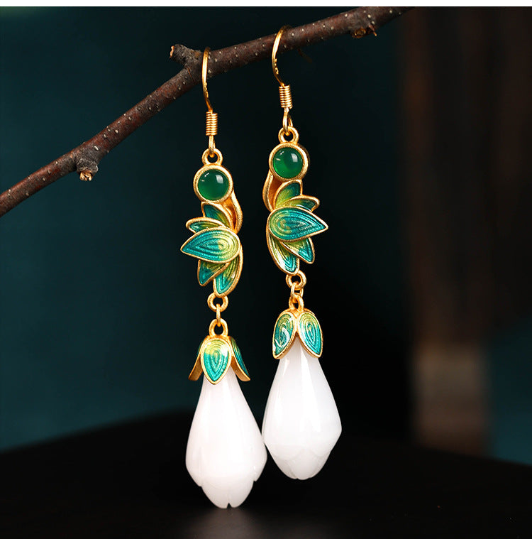 Court Style Literary Retro Earrings