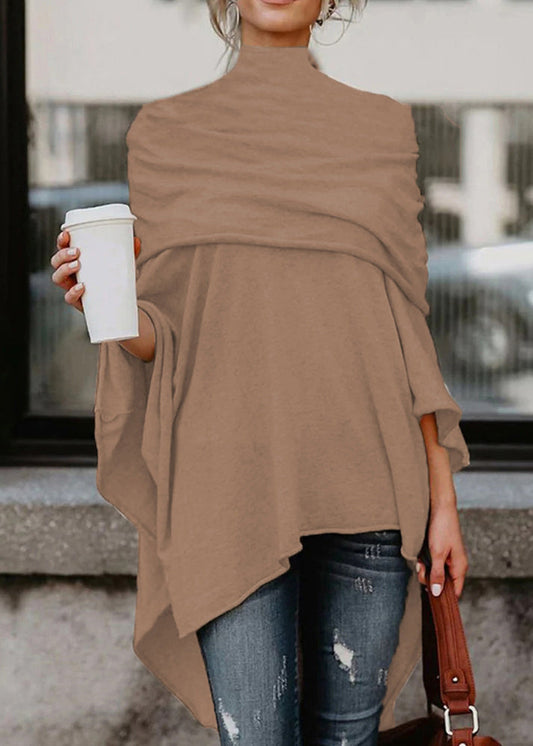 Natural Red Asymmetrical Low High Design Top Spring
