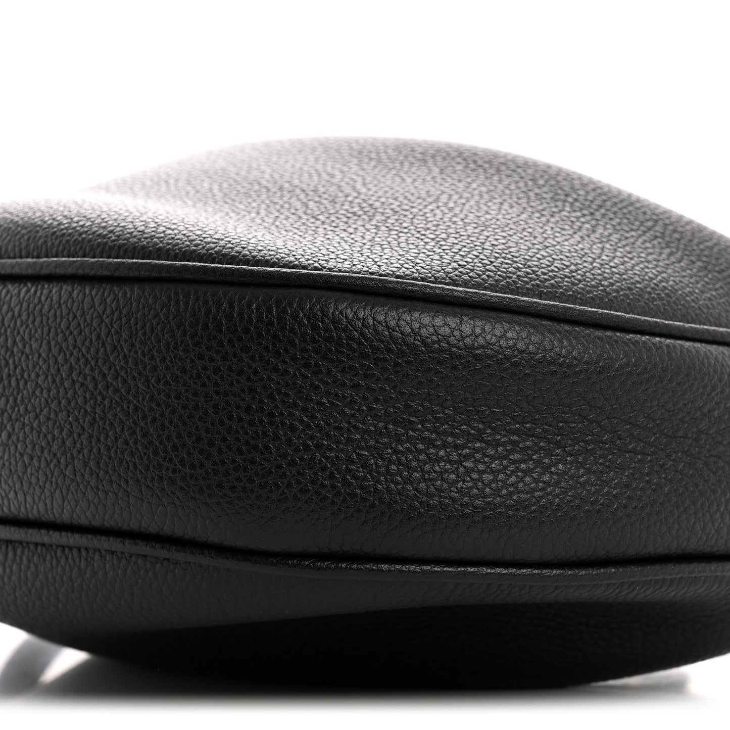 Supple Grained Calfskin Teen Lulu Shoulder Bag Black