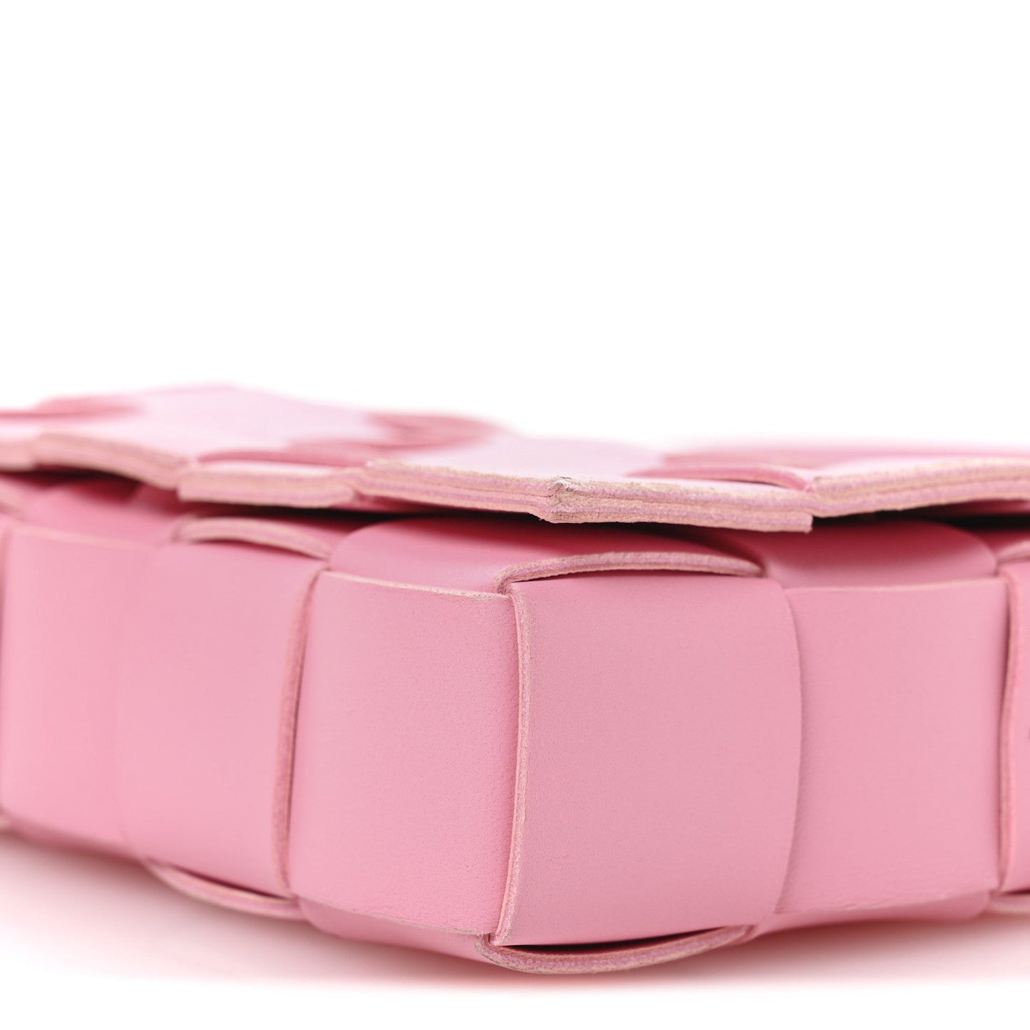 Lambskin Maxi Intrecciato Small Cassette Crossbody Bag Ribbon