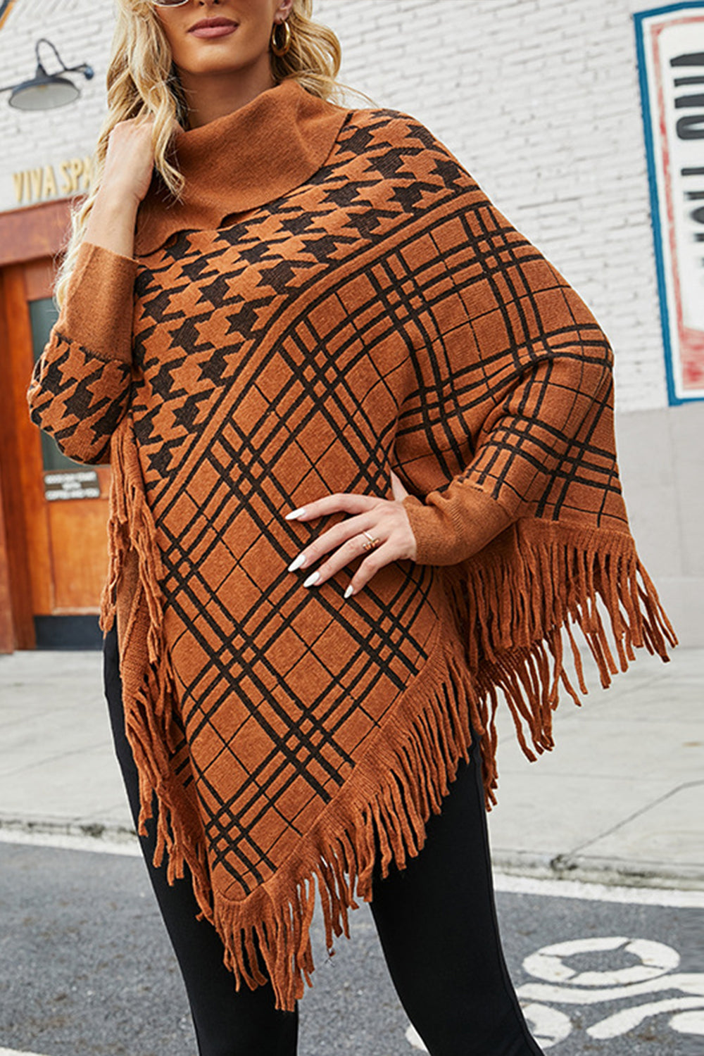 Tassel Knit Shawl
