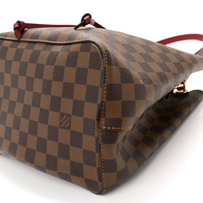 Damier Ebene Neonoe MM Cherry Berry
