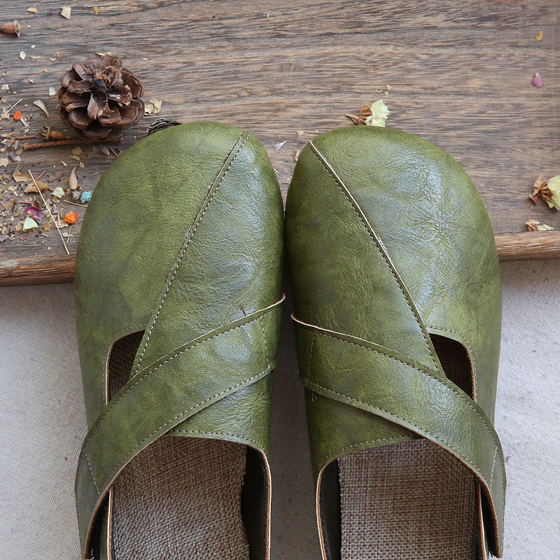 Women Retro Handmade Cotton Linen Casual Shoes