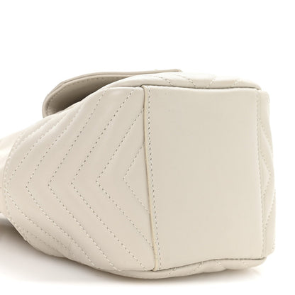 Lambskin Matelasse Monogram Joe Nano Bucket Bag Crema Soft