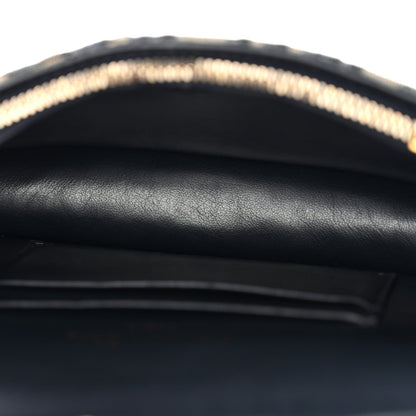 Oblique Saddle Belt Bag Blue