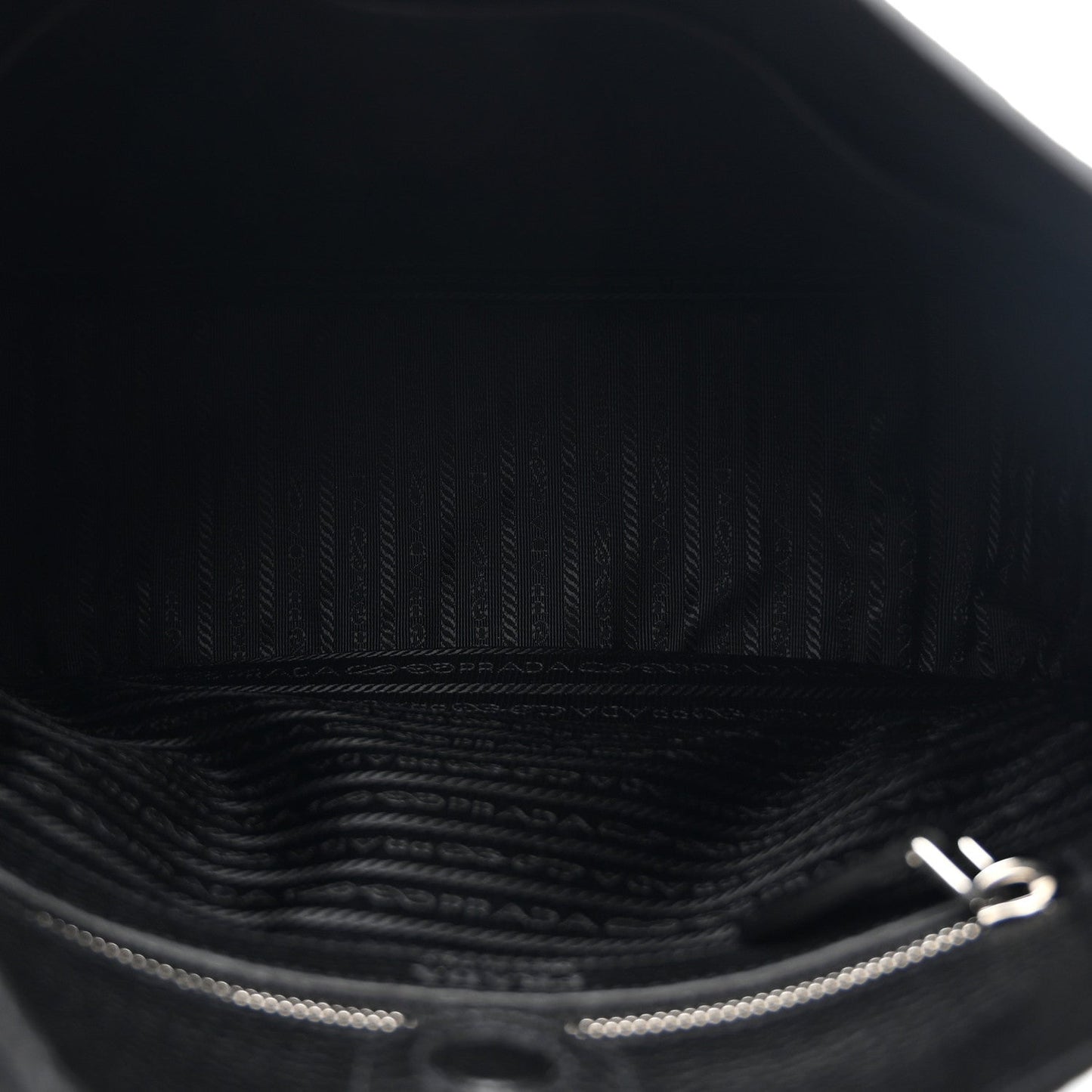 Vitello Daino Soft Hobo Messenger Bag Black