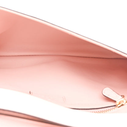 Roxy Calfskin Blondie Chain Shoulder Flap Bag Powder Pink