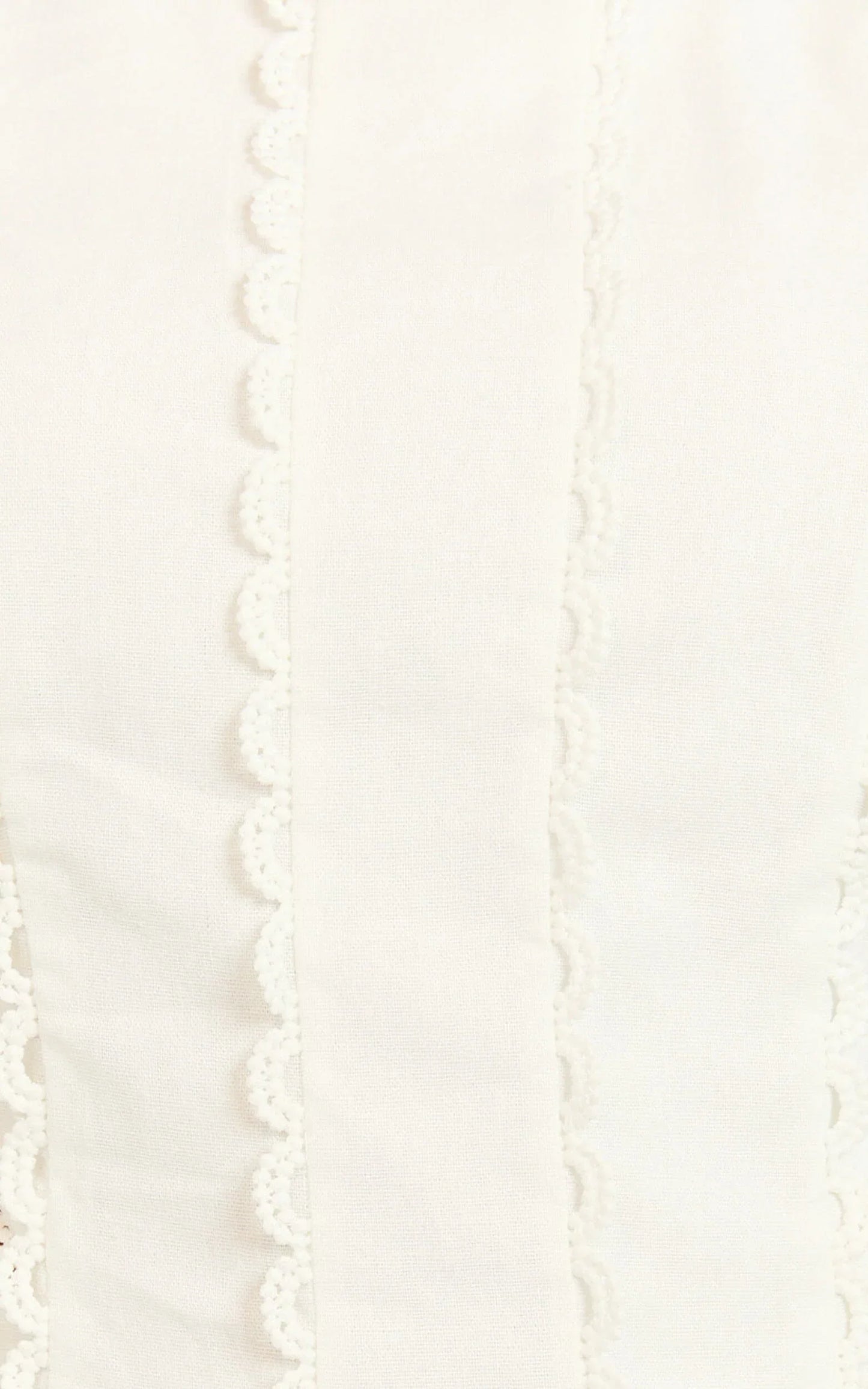 Laila Mini Linen Blend Dress - High Neck Side Cut Out Puff Sleeve Straight Dress In Off White