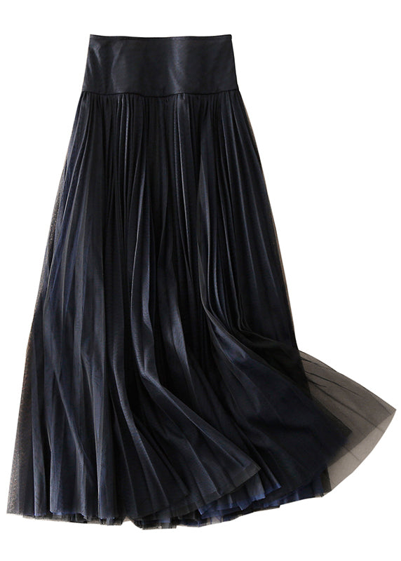 Beautiful Red Zip Up Patchwork Tulle Skirt Spring