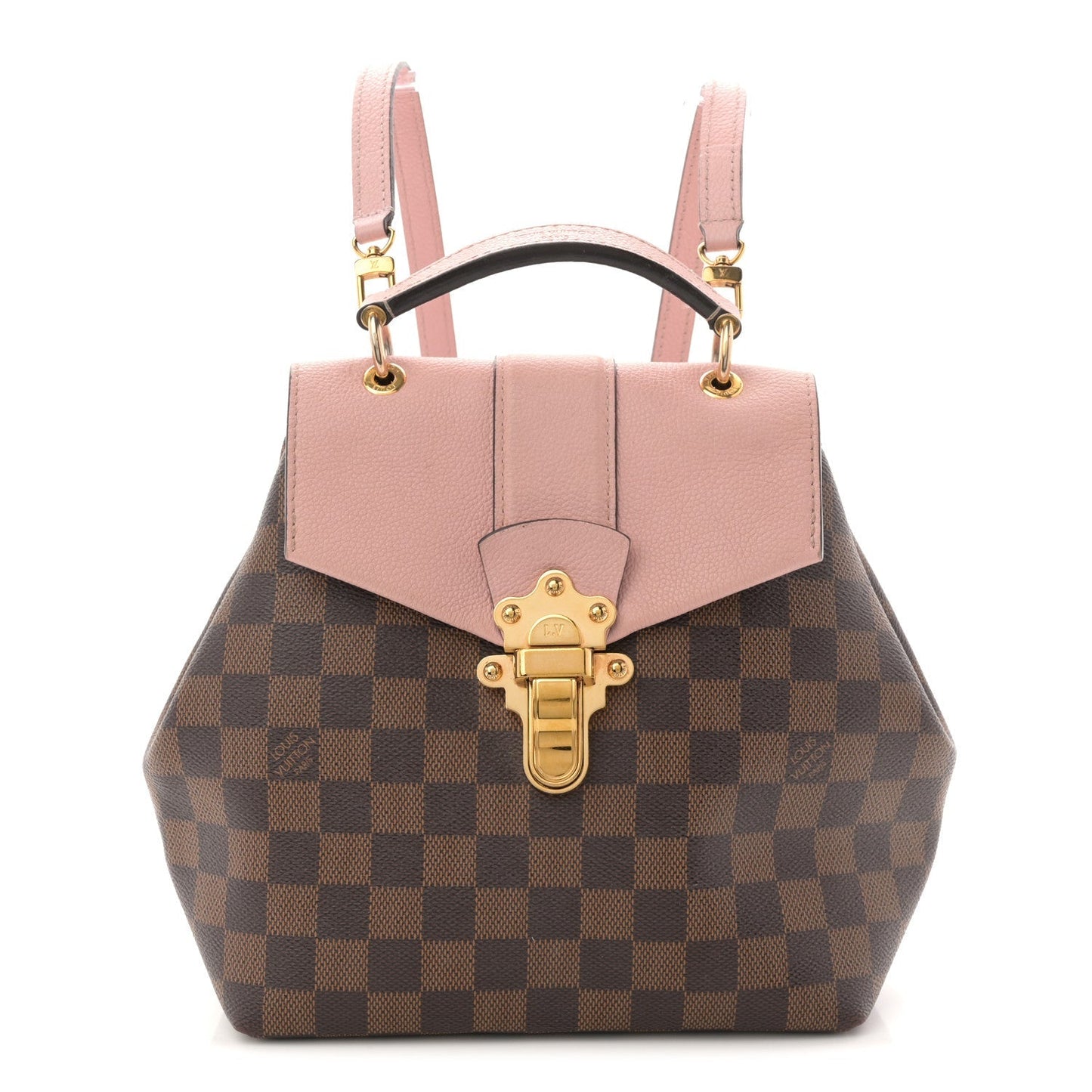 Damier Ebene Clapton Backpack Magnolia
