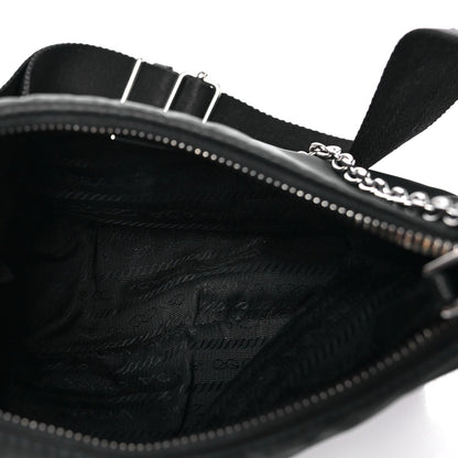 Re-Nylon Saffiano Re-Edition 2005 Shoulder Bag Black