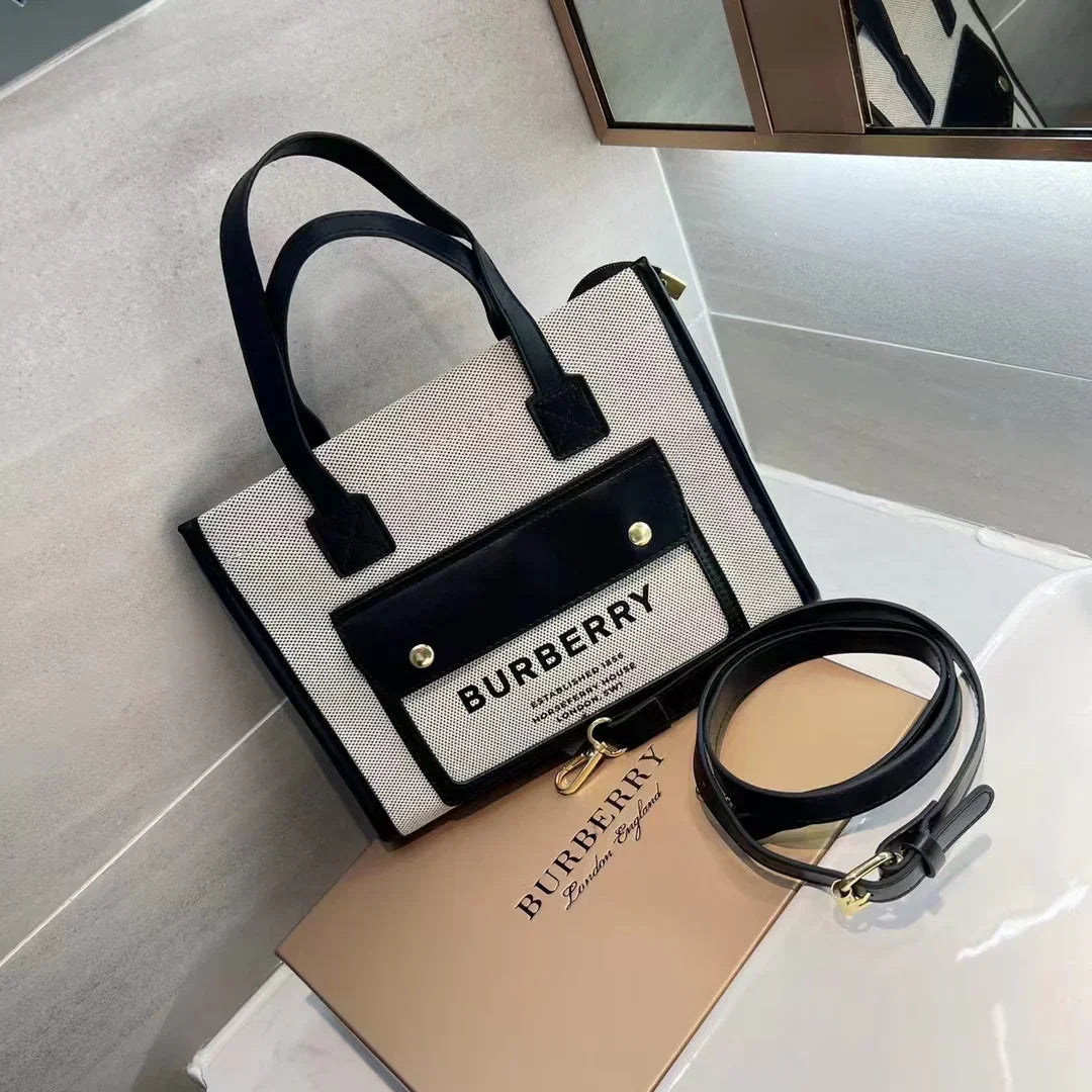BB Classic Canvas Tote Bag