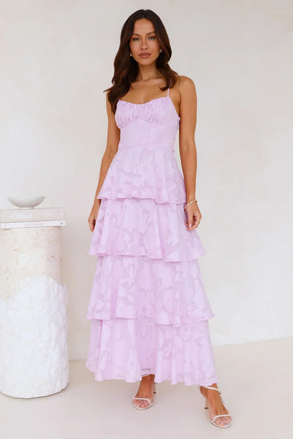 Thriving Now Maxi Dress Lilac