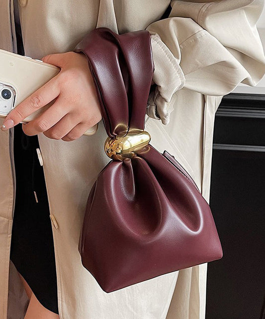 Original Design Mulberry Faux Leather Bucket Bag