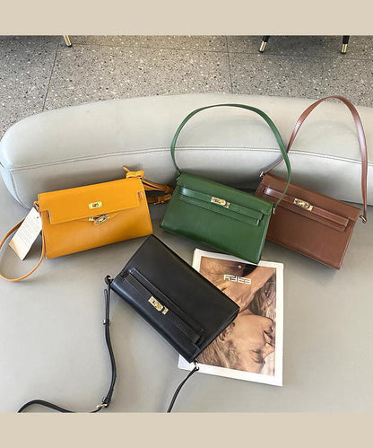 2025 New Fashion Caramel Versatile Calf Leather Micro Bag