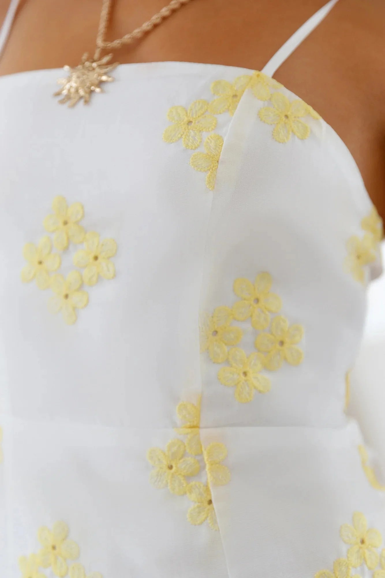 Cavana Mini Dress Yellow