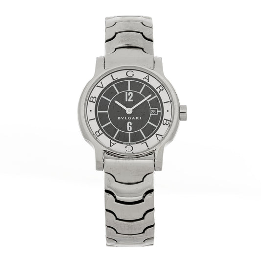 Stainless Steel 29mm Solotempo Quartz Watch Black