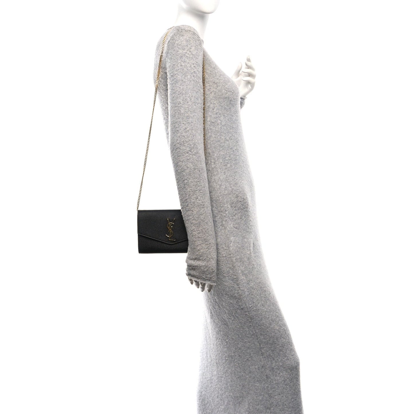 Grain de Poudre Uptown Chain Wallet Black