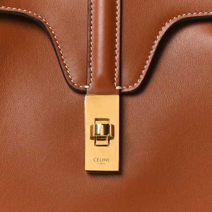 Calfskin Medium Soft 16 Bag Tan