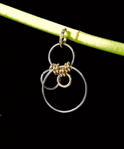 2025 New Sterling Silver Asymmetrical Hoop Earrings