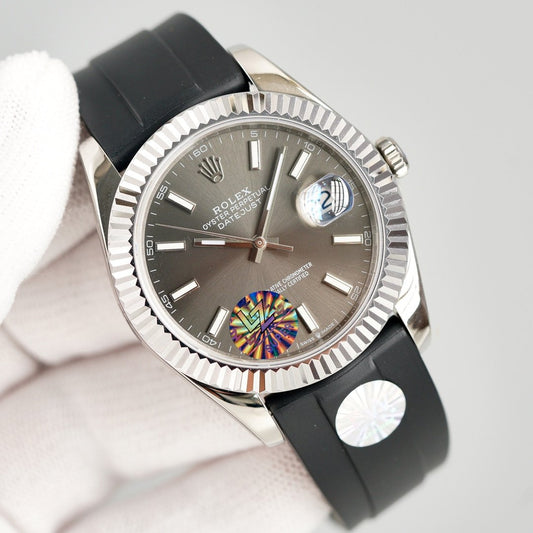 DATEJUST II 41MM STAINLESS STEEL GREY DIAL