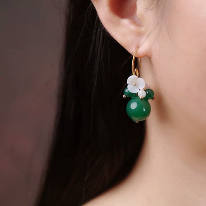 Retro Ethnic Style Tassel Earrings Women