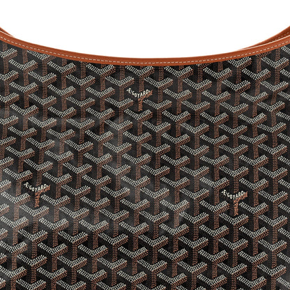 Goyardine Boheme Hobo Black Gold