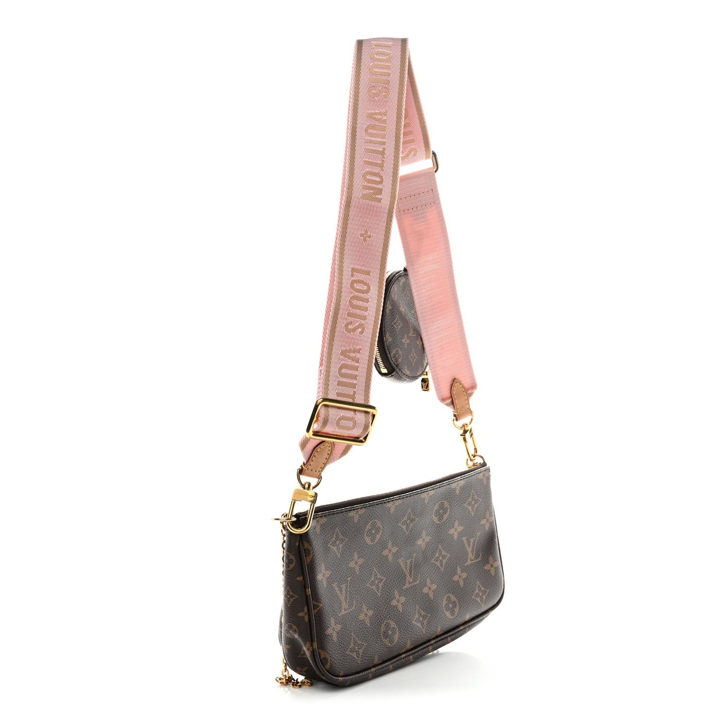 Monogram Multi Pochette Accessories Rose Clair