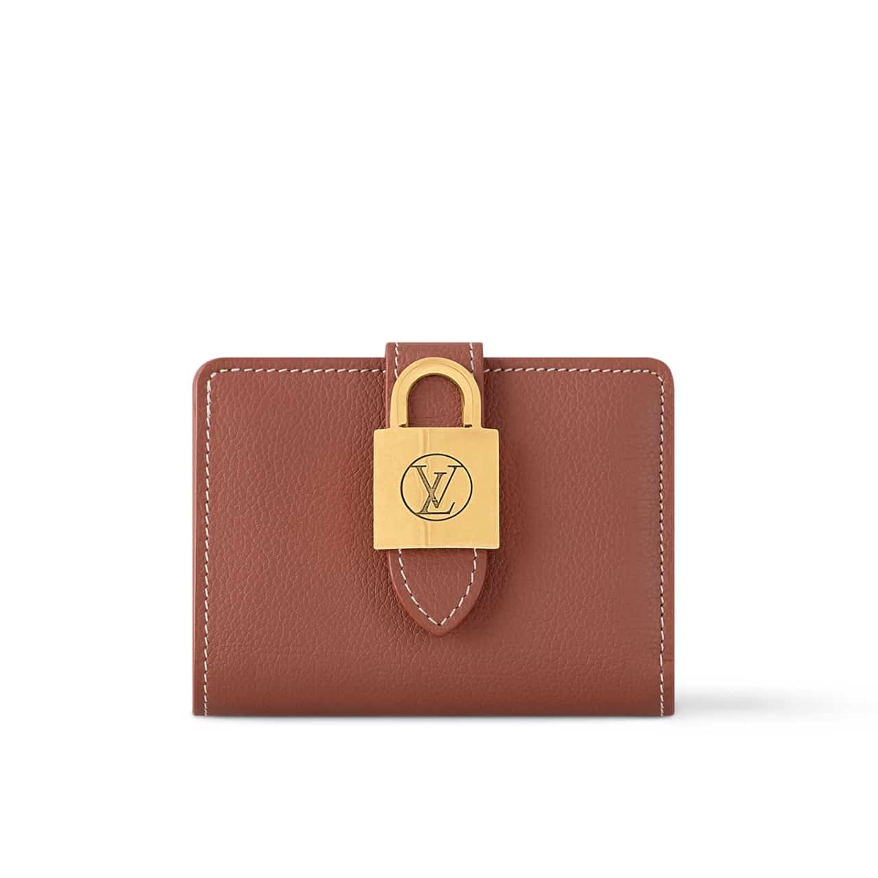 LOUIS VUITTON LOW KEY COMPACT WALLET COGNAC 11CM M12148
