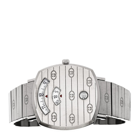 Stainless Steel 35mm Grip Quartz Watch