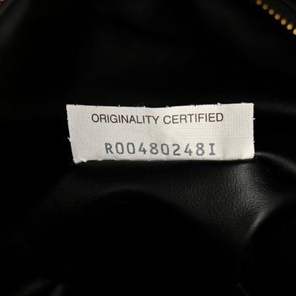 Calfskin Intrecciato Large Hop Black