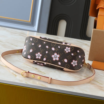 LOUIS VUITTON X TAKASHI MURAKAMI BOULOGNE SAKURA BROWN 27CM M13265