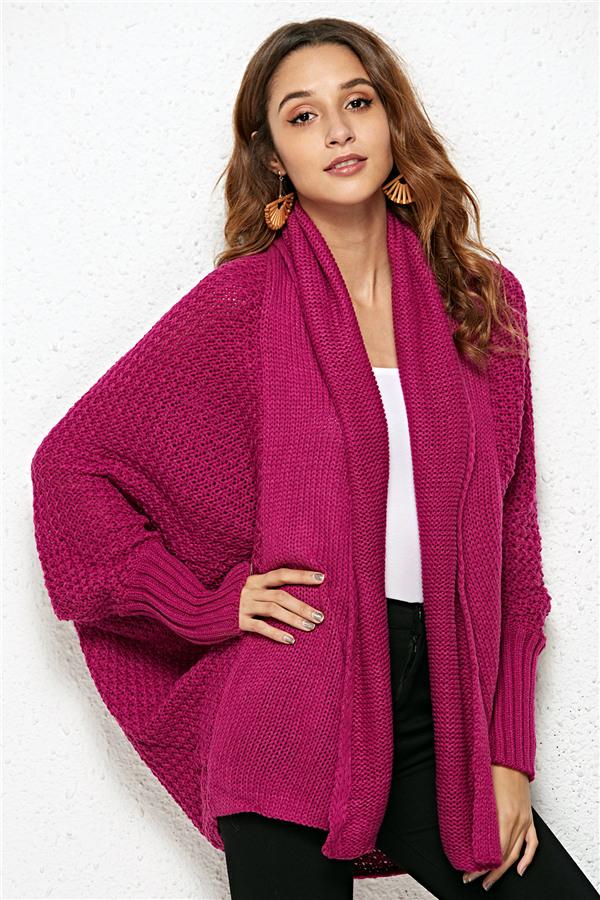 Colbie Dolman Cardigan - Green