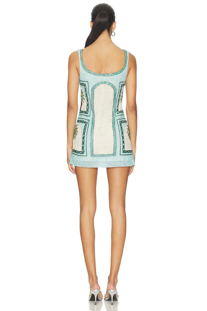 Palm Jumeirah Embroidered Dress