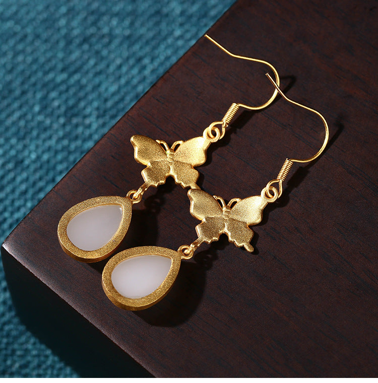 Court Style Literary Retro Earrings