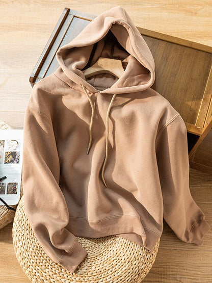 Casual Loose Pullover Hoodie For Women