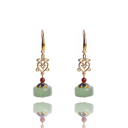 Ancient Style Long Earrings