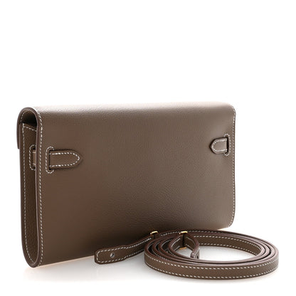 Evercolor Kelly Wallet To Go Etoupe